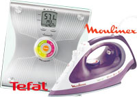 Castiga un cantar Tefal si unul din cele 2 fiare de calcat Moulinex