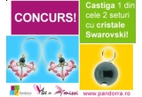 Castiga un set de bijuterii cu cristale Swarovski