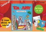 Castiga una din cele 10 carti de colorat "Tom si Jerry"