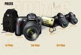 Castiga unul din cele 3 aparate foto Nikon 