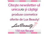 Castiga produse cosmetice oferite de Lux Beauty
