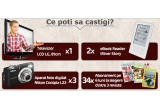 Castiga un LCD, 2 x eBook Reader iRiver, 3 camere foto + abonamente la o revista la alegere