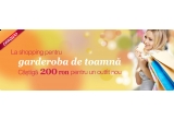Castiga un voucher de 200 RON pentru un outfit nou