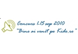 Castiga cumparaturi de pe Kido.ro in valoare de 200, 100 sau 50 lei