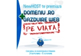 Castiga un domeniu .ro + un pachet de gazduire web pe viata