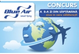 Castiga un bilet de avion dus-intors spre orice destinatie Blue Air