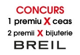 Castiga unul din cele 3 premii BREIL (ceas sau bijuterie)
