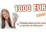 Concurs garantat: Castiga 1000 de euro cash
