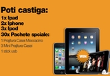 Castiga un Apple Ipad, 2 Iphone 4, Ipod nano + 30 de pachete speciale