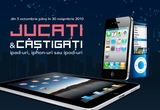 Castiga 3 iPhone-uri 3GS 8GB, 3 iPad-uri Wi-Fi 16GB si 3 iPod-uri nano 8GB