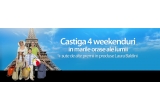 Castiga un weekend romantic la VENETIA, VIENA, PRAGA sau PARIS