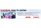 Castiga un weekend la munte + 10 vouchere de 200 RON