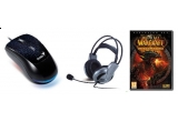 Castiga un joc World of Warcraft: Cataclysm + un mouse Navigator G500 + o pereche de casti HS-04V