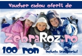 Castiga un voucher de 100 sau 50 ron de la zebraroz.ro
