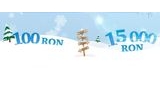 Castiga zilnic 100 RON sau marele premiu: 15.000 RON