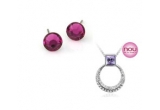 Castiga un set de bijuterii cu elemente Swarovski 