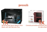 Castiga un Wii Sport Resort Pack sau un Nintendo DSi XL Wine Red