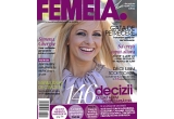 Castiga o aparitie intr-un material din revista Femeia.