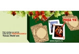 Castiga un set de carti de joc Texas Hold'Em personalizate cu pozele tale