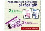 Concurs sfatulparintilor.ro: Castiga o tricicleta sau un voucher piese vestimentare Casa de moda Fancy 