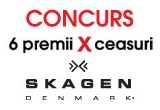 Castiga unul din cele 6 ceasuri Skagen