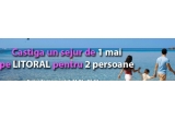 Castiga un sejur de 2 nopti pe litoral de 1 Mai