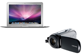 Castiga un laptop Apple MacBook Air sau o camera video Samsung VP MX10