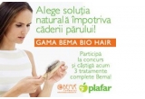 Castiga unul din cele 3 seturi de produse BEMA BIO HAIR impotriva caderii parului 