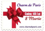 Castiga un cupon cadou de 100 RON pe charmdeparis.com