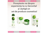 Castiga un set de cosmetice Gerovital