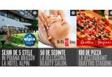 Castiga un sejur de 5* la Hotel Alpin, 50 x sedinta solar + 100 x pizza