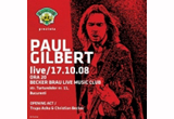 Castiga 2 invitatii la concerul Paul Gilbert!