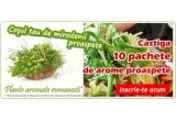 Castiga un pachet de plante aromate