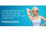 Castiga 2 bilete la Sting, Bon Jovi, Scorpions sau Best Fest