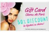 Castiga 2 vouchere de 50% reducere pe charmdeparis.com