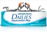 Castiga un kit cu 5 perechi de lentile de contact DAILIES AquaComfort Plus + 10 flyere