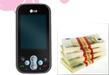 Castiga 1 telefon LG KS360 pe zi si 3000 euro in marea finala!
