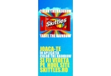 Castiga sute de bomboane Skittles sau excursii la mare