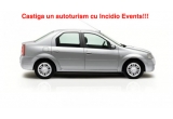 Castiga 1000 euro sau o masina Dacia Logan