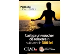 Castiga un voucher de relaxare in valoare de 300 RON