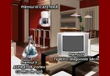 Castiga un TV Beko cu diagonala de 54 cm, un aspirator Vortex cu filtru de apa si o cafetiera