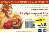 Castiga un aparat foto sau unul din cele 6 stick-uri USB