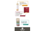 Castiga produse cosmetice organice Organique de 150 RON 