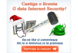 Castiga una dintre cele 5 licente antivirus G Data Internet Security 2012