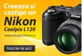 Castiga un aparat foto Nikon Coolpix L120 si postarea lucrarii pe blogout.ro