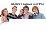Castiga una din cele 10 console Sony PS3 Slim 320GB + Joc FIFA 2012