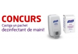 Castiga un pachet dezinfectant de maini Purell