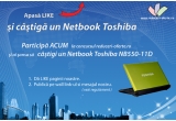 Castiga un netbook Toshiba