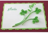 Castiga o felicitare quilling, o felicitare cusuta sau un martisor quilling