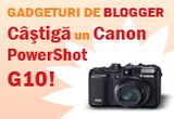 Castiga o camera foto digitala Canon Powershot G10 oferita de Tapeshop.ro